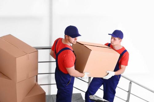 Removal team helping with a residential move in Earlscourt