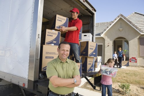 Removal team helping with a local move in Earlscourt