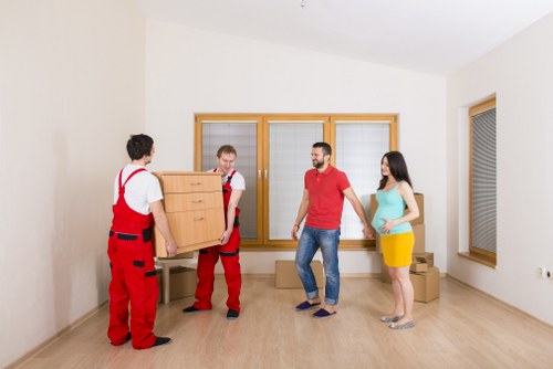 Local crew handling a mattress and bed frame removal in Earlscourt