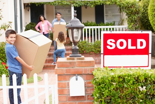 Moving checklist and prepared boxes for an Earlscourt relocation