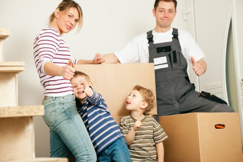 Organized moving process for homes and businesses